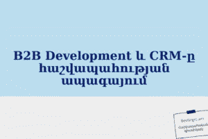B2B Development և CRM-ը հաշվապահության ապագայում