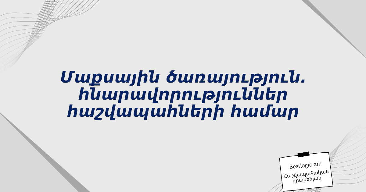 Read more about the article Մաքսային ծառայություն. հնարավորություններ հաշվապահների համար