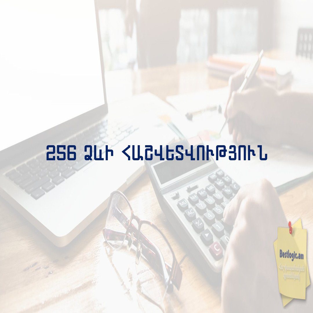 Read more about the article 256 ձևի հաշվետվություն