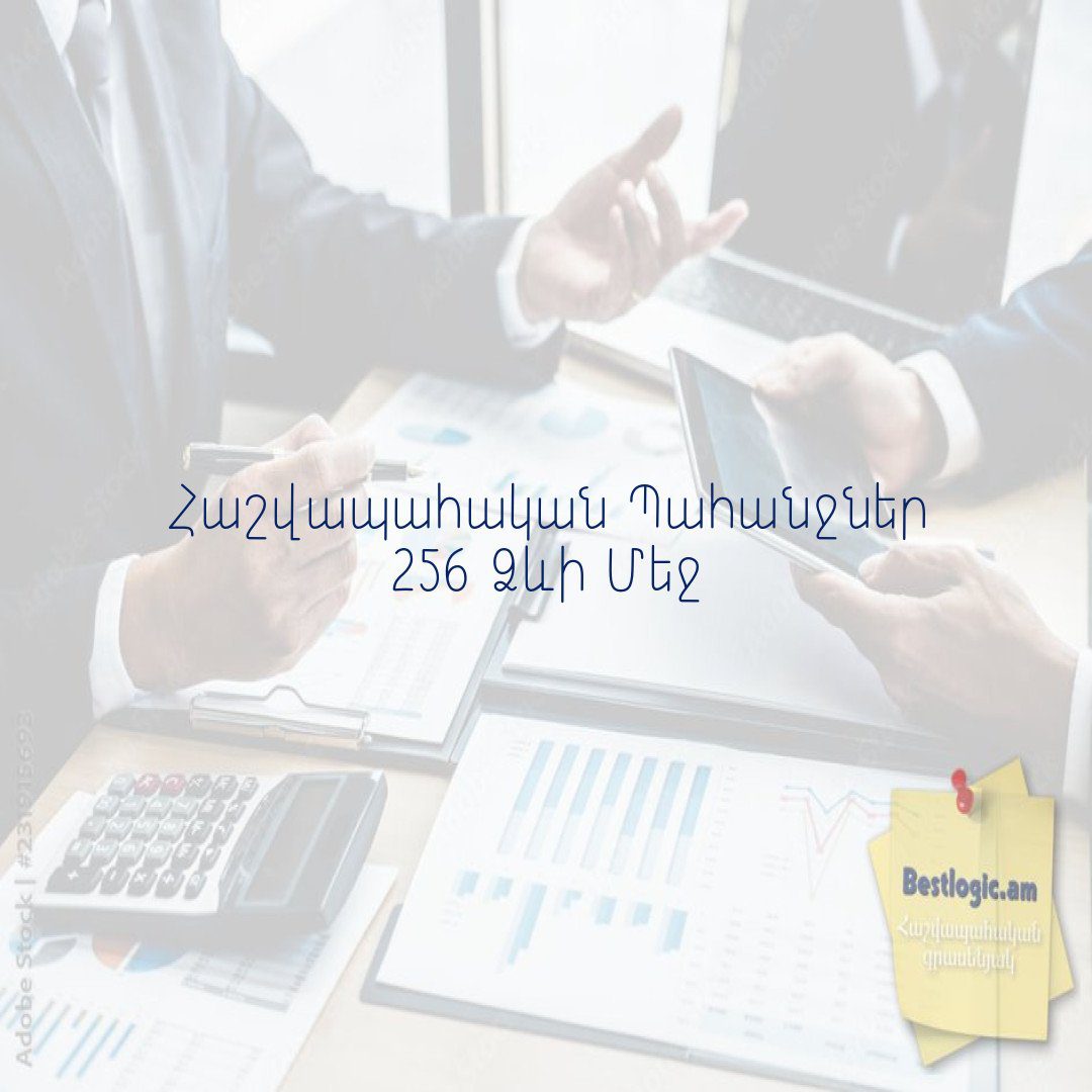 You are currently viewing Հաշվապահական Պահանջներ 256 Ձևի Մեջ