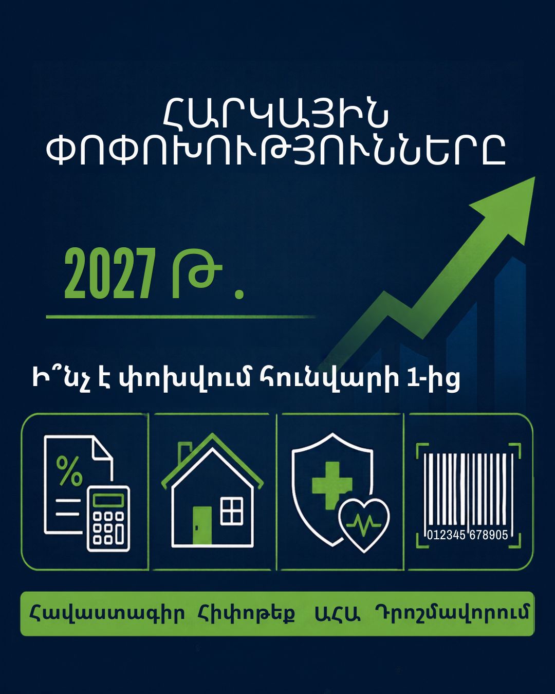 You are currently viewing 2027 թվականի հարկային փոփոխությունները Հայաստանում